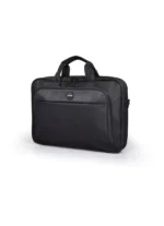 PORT DESIGNS HANOI II CLAMSHELL 13/14 Briefcase, Black   PORT DESIGNS   HANOI II Clamshell   Laptop case   Notebook   Black   Shoulder strap