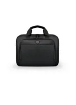 PORT DESIGNS HANOI II CLAMSHELL 13/14 Briefcase, Black   PORT DESIGNS   HANOI II Clamshell   Laptop case   Notebook   Black   Shoulder strap