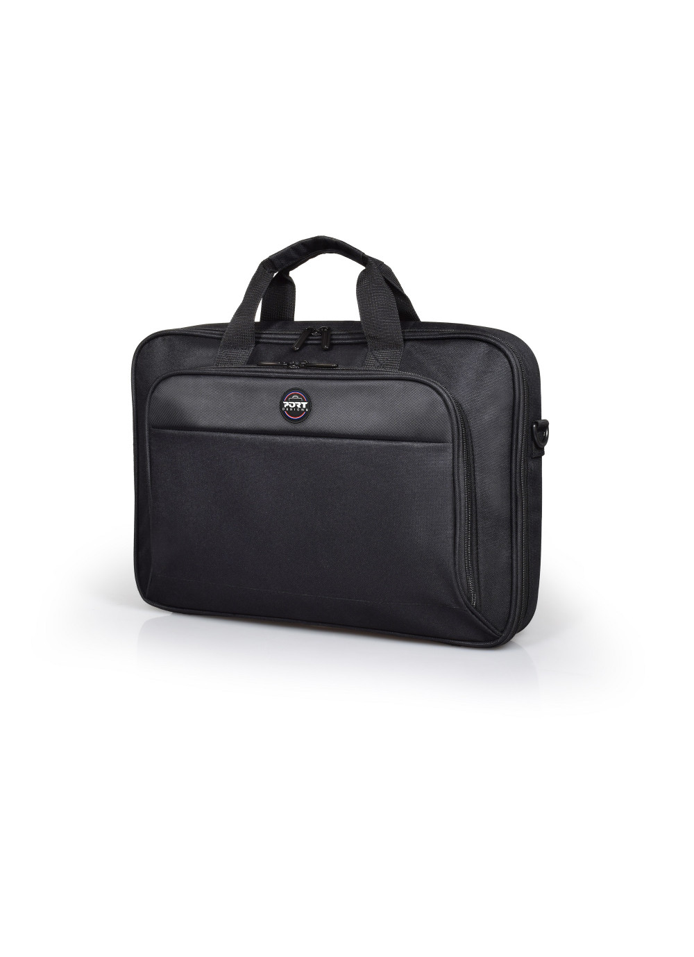 335039-105065-3567041050656-0.webp PORT DESIGNS HANOI II Clamshell Laptop case Notebook Black Shoulder strap