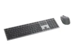 Dell   Premier Multi-Device Keyboard and Mouse   KM7321W   Keyboard and Mouse Set   Wireless   Batteries included   Russian   Titan grey   Wireless connection