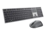 Dell   Premier Multi-Device Keyboard and Mouse   KM7321W   Keyboard and Mouse Set   Wireless   Batteries included   Russian   Titan grey   Wireless connection