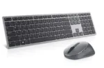 Dell   Premier Multi-Device Keyboard and Mouse   KM7321W   Keyboard and Mouse Set   Wireless   Batteries included   EE   Titan grey   Wireless connection