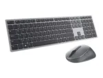 Dell   Premier Multi-Device Keyboard and Mouse   KM7321W   Keyboard and Mouse Set   Wireless   Batteries included   EE   Titan grey   Wireless connection