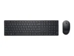 Dell   Pro Keyboard and Mouse   KM5221W   Keyboard and Mouse Set   Wireless   Batteries included   US   Black   Wireless connection