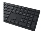 Dell   Pro Keyboard and Mouse   KM5221W   Keyboard and Mouse Set   Wireless   Batteries included   US   Black   Wireless connection