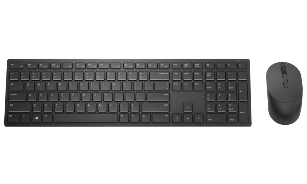 335408-580-ajrv-5397184494578-0.webp Dell Pro Keyboard and Mouse (RTL BOX) KM5221W Keyboard and Mouse Set Wireless Batteries included Russian Black Wireless connection