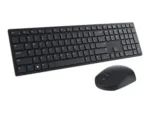 Dell   Pro Keyboard and Mouse (RTL BOX)   KM5221W   Keyboard and Mouse Set   Wireless   Batteries included   Russian   Black   Wireless connection