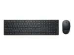 Dell   Pro Keyboard and Mouse   KM5221W   Keyboard and Mouse Set   Wireless   Batteries included   EE   Black   Wireless connection