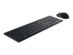 Dell   Pro Keyboard and Mouse   KM5221W   Keyboard and Mouse Set   Wireless   Batteries included   EE   Black   Wireless connection