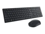 Dell   Pro Keyboard and Mouse   KM5221W   Keyboard and Mouse Set   Wireless   Batteries included   EE   Black   Wireless connection