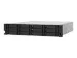 QNAP   12-Bay   TS-1232PXU-RP-4G   AnnapurnaLabs Alpine   AL324 quad-core   Processor frequency 1.7 GHz   4 GB   DDR4