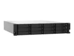 QNAP   12-Bay   TS-1232PXU-RP-4G   AnnapurnaLabs Alpine   AL324 quad-core   Processor frequency 1.7 GHz   4 GB   DDR4