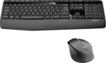 Logitech   MK345   Keyboard and Mouse Set   Black