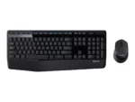Logitech   MK345   Keyboard and Mouse Set   Black