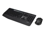 Logitech   MK345   Keyboard and Mouse Set   Black