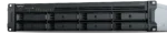 Synology   RS1221RP+   Up to 8 HDD/SSD Hot-Swap   AMD Ryzen   Ryzen V1500B   Processor frequency 2.2 GHz   4 GB   DDR4