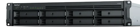 Synology   RS1221RP+   Up to 8 HDD/SSD Hot-Swap   AMD Ryzen   Ryzen V1500B   Processor frequency 2.2 GHz   4 GB   DDR4