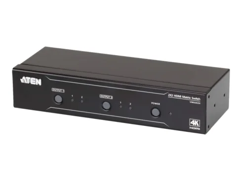 Aten   2×2 4K HDMI Martrix Switch   VM0202H   Warranty 36 month(s)
