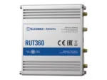 Industrial Cellular Router   RUT360 LTE CAT6   1 x LAN ports, 10/100 Mbps, compliance with IEEE 802.3, IEEE 802.3u standards, supports auto MDI/MDIX crossover Mbit/s   Ethernet LAN (RJ-45) ports 2 x RJ45 ports, 10/100 Mbps   Mesh Support No   MU-MiMO Yes   3G/4G data sharing   Antenna type 2 x SMA for LTE, 2 x RP-SMA for WiFi