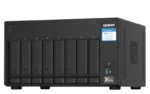 QNAP   8-Bay QTS NAS   TS-832PX-4G   Up to 8 HDD/SSD Hot-Swap   AnnapurnaLabs Alpine   AL324 ARM Cortex-A57 Quad-Core   Processor frequency 1.7 GHz   4 GB   DDR4