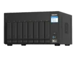QNAP   8-Bay QTS NAS   TS-832PX-4G   Up to 8 HDD/SSD Hot-Swap   AnnapurnaLabs Alpine   AL324 ARM Cortex-A57 Quad-Core   Processor frequency 1.7 GHz   4 GB   DDR4