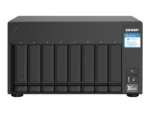 QNAP   8-Bay QTS NAS   TS-832PX-4G   Up to 8 HDD/SSD Hot-Swap   AnnapurnaLabs Alpine   AL324 ARM Cortex-A57 Quad-Core   Processor frequency 1.7 GHz   4 GB   DDR4