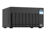 QNAP   8-Bay QTS NAS   TS-832PX-4G   Up to 8 HDD/SSD Hot-Swap   AnnapurnaLabs Alpine   AL324 ARM Cortex-A57 Quad-Core   Processor frequency 1.7 GHz   4 GB   DDR4