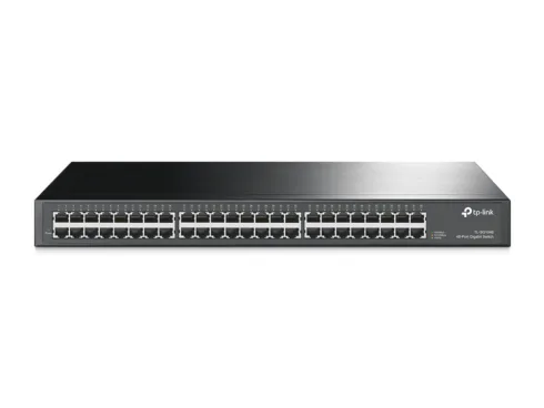 TP-LINK   48-Port Gigabit Rackmount Switch   TL-SG1048   Unmanaged   Rackmountable