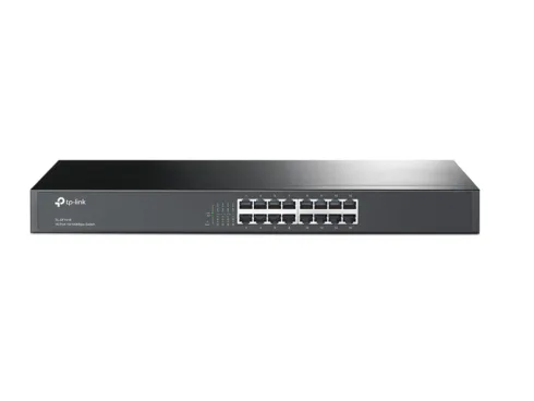 TP-LINK   Switch   TL-SF1016   Unmanaged   Rackmountable   10/100 Mbps (RJ-45) ports quantity 16   Power supply type External