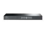 TP-LINK   Switch   TL-SF1016   Unmanaged   Rackmountable   10/100 Mbps (RJ-45) ports quantity 16   Power supply type External