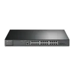 TP-LINK   24-Port Gigabit and 4-Port 10GE SFP+ L2+ Managed Switch with 24-Port PoE+   TL-SG3428XMP JetStream   Managed L2+   Rackmountable