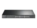 TP-LINK   24-Port Gigabit and 4-Port 10GE SFP+ L2+ Managed Switch with 24-Port PoE+   TL-SG3428XMP JetStream   Managed L2+   Rackmountable