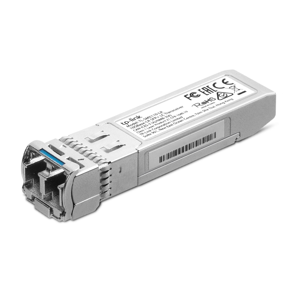 339583-sm5110-lr-4897098682807-0.webp TP-LINK 10GBase-LR SFP+ LC Transceiver TL-SM5110-LR LC Duplex 10240 Mbit/s Wavelength 1310 nm Maximum transfer distance 10000 m 0–70 °C