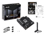 Mainboard ASUS AMD B850 SAM5 Micro-ATX Memory DDR5 Memory slots 4 1xPCI-Express 4.0 1x 1xPCI-Express 4.0 16x 1xPCI-Express 5.0 16x 3xM.2 1xHDMI 1xDisplayPort 11xUSB 2.0 2xUSB-C 1xRJ45 5xAudio port GAMINGB850M-PLUSWIFI