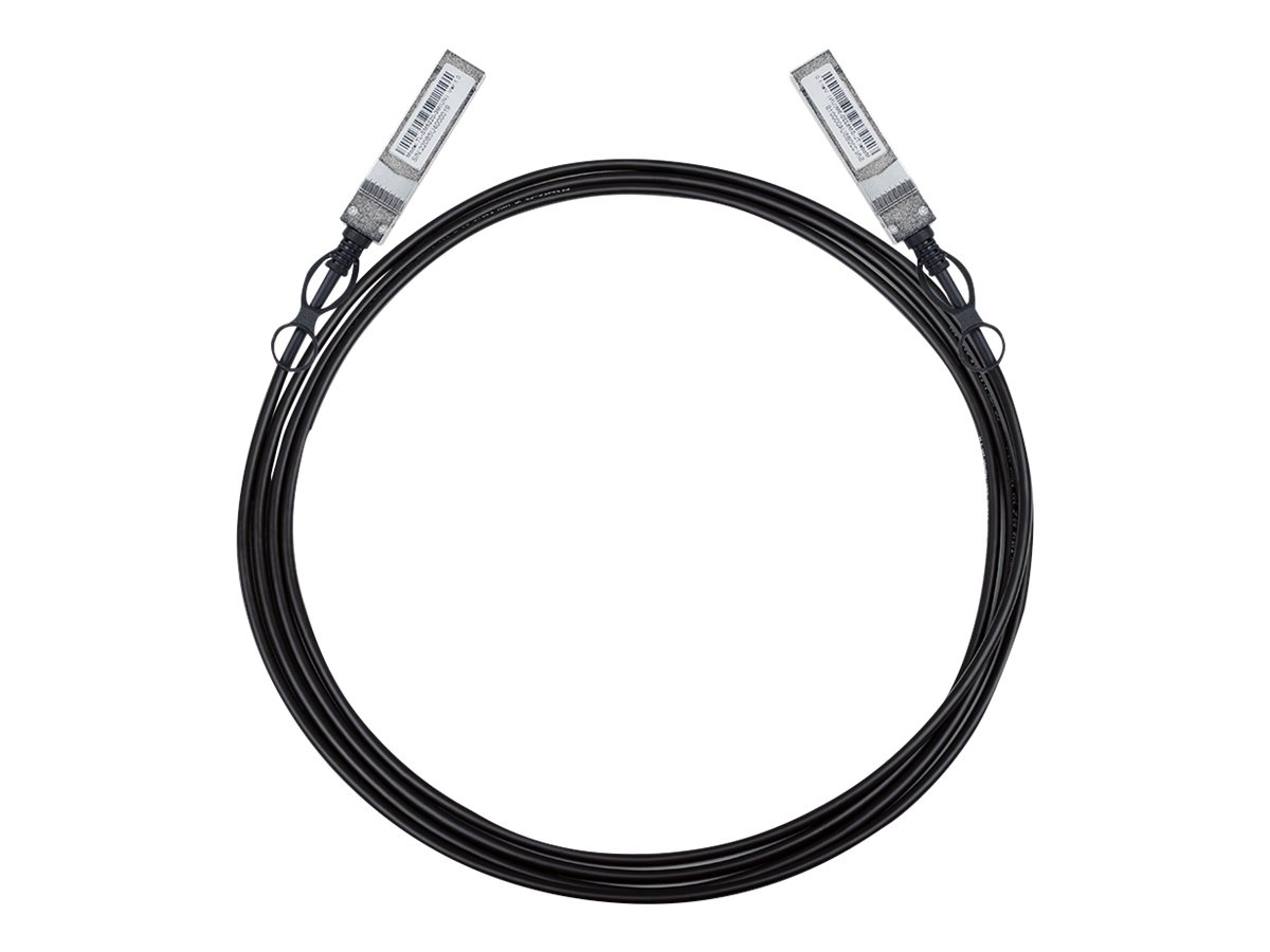340360-sm5220-3m-0.webp TP-LINK 10G SFP+ Direct Attach Cable TL-SM5220-3M SFP+ 10000 Mbit/s Maximum transfer distance 3 m 0–70 ℃
