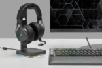 Corsair   High-Fidelity Gaming Headset   VIRTUOSO RGB WIRELESS XT   Wireless/Wired   Over-Ear   Black   Wireless