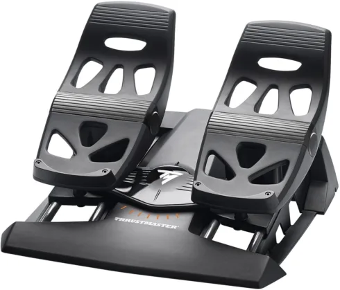 Thrustmaster Pedals   TFRP Rudder   Black