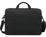 Lenovo   ThinkPad Essential 15.6″ Topload (Sustainable & Eco-friendly, made with recycled PET: Total 7.5% Exterior: 24%)   Essential   Fits up to size 16 ”   Topload   Black   Shoulder strap