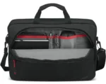 Lenovo   ThinkPad Essential 15.6″ Topload (Sustainable & Eco-friendly, made with recycled PET: Total 7.5% Exterior: 24%)   Essential   Fits up to size 16 ”   Topload   Black   Shoulder strap