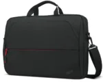 Lenovo   ThinkPad Essential 15.6″ Topload (Sustainable & Eco-friendly, made with recycled PET: Total 7.5% Exterior: 24%)   Essential   Fits up to size 16 ”   Topload   Black   Shoulder strap