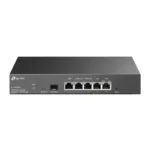 SafeStream Gigabit Multi-WAN VPN Router   ER7206   10/100/1000 Mbit/s   Ethernet LAN (RJ-45) ports 1× Gigabit SFP WAN Port, 1× Gigabit RJ45 WAN Port, 2x  Gigabit RJ45 LAN Ports 2× Gigabit WAN/LAN RJ45 Ports