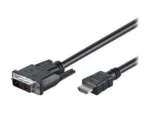 Goobay   DVI-D/HDMI cable, nickel plated   50580   DVI-D male Single-Link (18+1 pin)   HDMI male (type A)   2 m