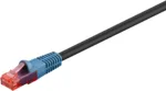 Goobay   CAT 6 Outdoor-patch cable, U/UTP   94393   Black RJ45 male (8P8C)   RJ45 male (8P8C)