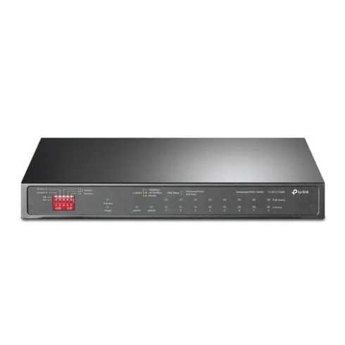 TP-LINK   10-Port Gigabit Easy Smart Switch with 8-Port PoE+   TL-SG1210MP   Unmanaged   Desktop   Power supply type External   60 month(s)
