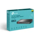 TP-LINK   10-Port Gigabit Easy Smart Switch with 8-Port PoE+   TL-SG1210MP   Unmanaged   Desktop   Power supply type External   60 month(s)