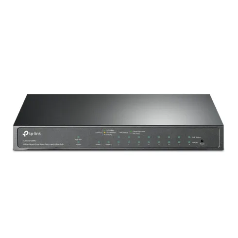 TP-LINK   10-Port Gigabit Easy Smart Switch with 8-Port PoE+   TL-SG1210MPE   Web managed   Desktop   Power supply type External   60 month(s)