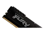 Atminties modulis Kingston Fury Beast, matomas iš šono, su 288-pin DIMM jungtimis