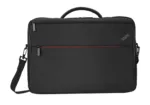 Lenovo   ThinkPad Essential 13-14-inch Slim Topload（Sustainable & Eco-friendly, made with recycled PET: Total 7.5% Exterior: 24%)   Essential   Fits up to size 14 ”   Topload   Black   Shoulder strap