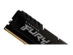 Atminties modulis Kingston Fury Beast, matomas iš šono, su 288-pin DIMM jungtimis