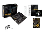 Asus   TUF GAMING A520M-PLUS II   Processor family AMD   Processor socket AM4   DDR4 DIMM   Memory slots 4   Supported hard disk drive interfaces 	SATA, M.2   Number of SATA connectors 4   Chipset  AMD A520   Micro ATX